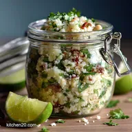 Cauliflower Rice Salads in a Jar: Keto Meal Prep That Stays Fresh