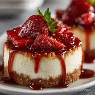 Cheesecake Deviled Strawberries Fit for a Queen