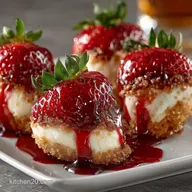Easy Cheesecake Deviled Strawberries A NoBake Treat