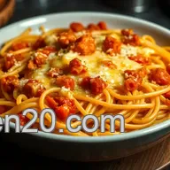 Cheesy Baked Spaghetti Delight: The Best Family-Friendly Recipe