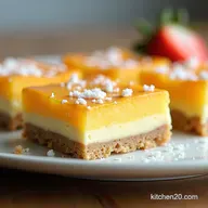 Chewy LowCarb Coconut Bars Easy Keto Dessert