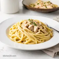 Easy Chicken Alfredo Linguine Recipe Restaurant Taste at Home