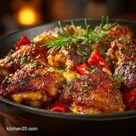 Italian Rustic Chicken Cacciatore Nonnas Easy Hunters Stew