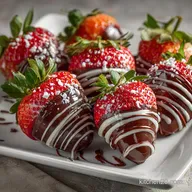 Chocolate Covered Strawberries: Glossy Shell