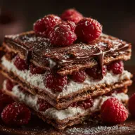 Chocolate Raspberry Icebox Cake NoBake Bliss