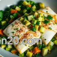 Sun-Soaked Cilantro-Lime Mahi Mahi Recipe with Avocado Salsa