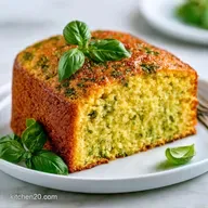 Classic Basil Olive Oil Cake in 55 Min