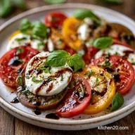 Classic Caprese Salad in 10 Minutes