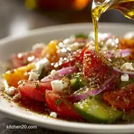 Greek Salad Dressing: The 5-Minute Aegean Vinaigrette Recipe