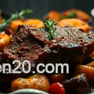 Classic Sunday Roast Recipe: Savory Beef & Yorkshire Puddings