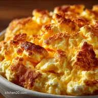The Best Ever Scrambled Eggs Creamy Cottage Cheese Secret