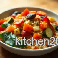 Easy & Colourful Millet Salad with Roasted Veggies &ndash; A Family Favourite
