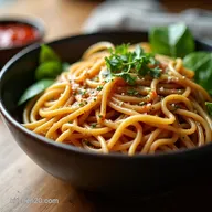 A Big Bowl of Soba Bliss Cozy GingerSoy Weeknight Noodles