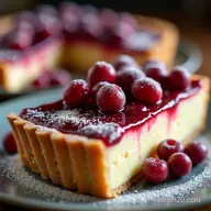 Cranberry Curd Tart Recipe My Zesty Holiday Showstopper