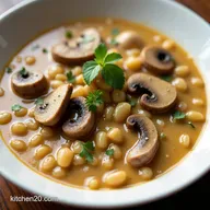 The Best Creamy Mushroom Chicken and Wild Rice Soup