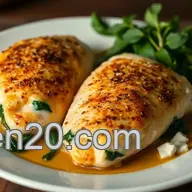 Easy & Delicious Stuffed Chicken Breast with Spinach: A Family Favorite