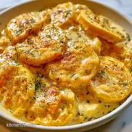 Summer Squash Casserole with Sour Cream