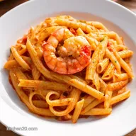Creamy Tomato Prawn Pasta Ready in 20 Minutes
