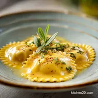Creamy Tuscan Ravioli in 20 Minutes