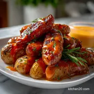Roasted Fingerling Potatoes with Craveable Sauce: Ultra-Crisp