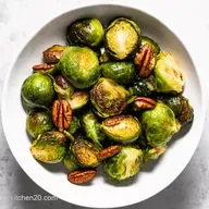 Crispy Fried Brussel Sprouts Balsamic Pecan Perfection