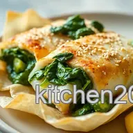 Easy Halibut and Spinach Wrapped in Filo Recipe: A Delicious Mediterranean Delight!