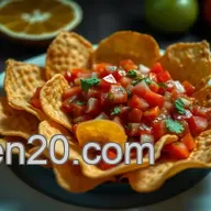 Crispy Homemade Tortilla Chips with Fresh Tomato Salsa: A Family Favorite