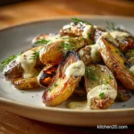 Roasted Fingerling Potatoes with Craveable Sauce: The Ultra-Crispy Umami Aioli Recipe