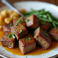 Easy Butter Garlic Crockpot Steak Bites Recipe Slow Cooker Magic