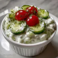 Cucumber Greek Yogurt Dressing: The Creamy Tzatziki Secret