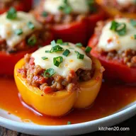 Deconstructed stuffed pepper casserole Easiest OnePan Dinner
