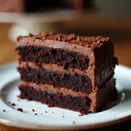 Rich Dark German Chocolate Cake Recipe Deep Fudgy