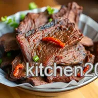 Simple & Flavorful Dehydrate Beef Jerky with Spicy Korean Flavor: My Family's Favorite!