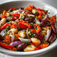 Dense Bean Salad for Meal Prep