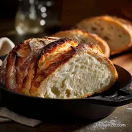Artisan No Knead Bread Crusty Dutch Oven Loaf 5Min Prep
