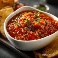Homemade Salsa Recipe Easy FireRoasted Fresh Tomato Dip