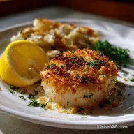 Incredibly Easy Panko and Parmesan Topped Baked Sea Scallop Recipe