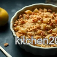 Easy Pear Crumble Recipe: My Simple Autumn Dessert!