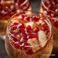 Apple Pomegranate Sparkling Mocktail: The Easy Festive Punch