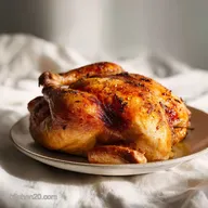 Roast Chicken for 6 Servings: Crispy and Roasted