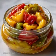 Pickled Peppers: Easy Sweet Spicy Refrigerator Recipe