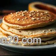 My Favorite Fluffy & Healthy Oatmeal Pancakes Recipe | Easy & Delicious Breakfast