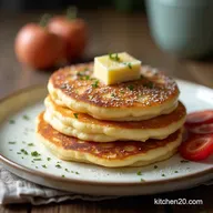 Fluffy Kefir Pancakes Recipe Oladi Tangy Tender