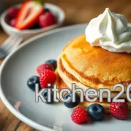 My Favorite Fluffy Pancakes with Berry Whipped Cream: A Weekend Delight