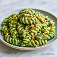 Fresh Basil Pesto Pasta in 15 Minutes