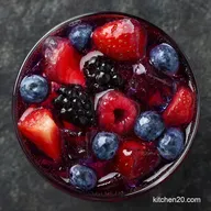 Mulberry Sharbat with Rose Water