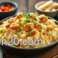How to Make Fried Rice Chicken Delight in 25 Minutes: A Family Favorite!