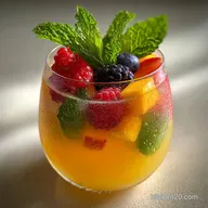 Fruit Alcohol Cocktail: 5 Minute Prep