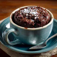 Fudgy Brownie in a Mug The 4Minute Quick Single Serve Treat