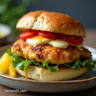 Juicy Garlic Butter Grilled Chicken Sandwich Recipe